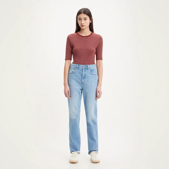 Levi's Premium 70'S HIGH SLIM STRAIGHT WOMEN'S JEANS 32 x 31 NWT - Picture 1 of 8